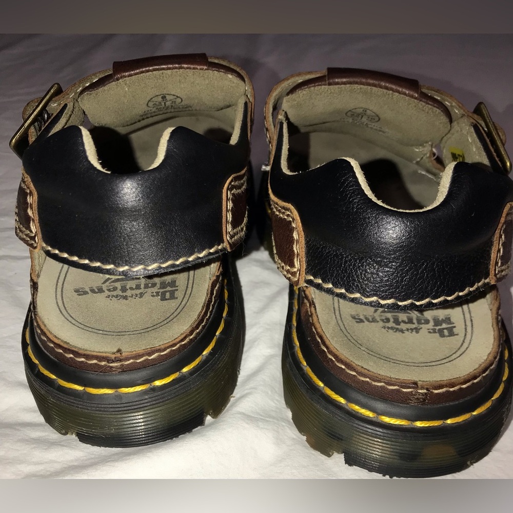 Dr. Martens Vintage Fisherman leather brown sandals - Picture 8 of 13